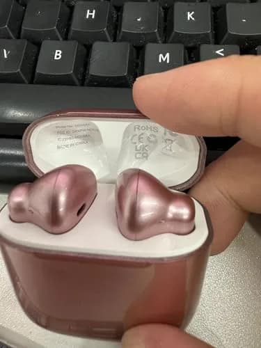 OYIB Wireless Earbuds Bluetooth 5.3, ENC Mic, 25H Playtime, IPX7 Waterproof, Rose Gold | HD Stereo Sound thumbnail 7