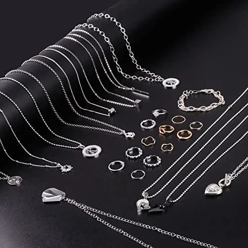 Ecoofor Stainless Steel Jewelry Chain Making Kit 22.5m (78.7ft) | 10 Rolls with Jump Rings & Clasps thumbnail 5