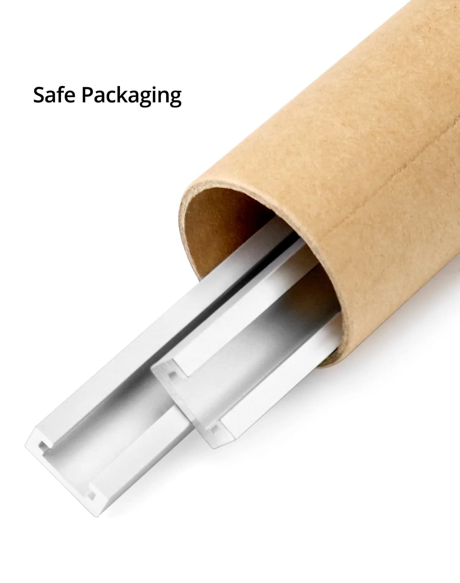 QWORK 36 Inch Aluminum T Track - 4 Pack | Universal Double Cut Profile for Woodworking - view 4