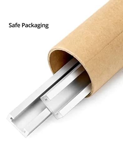 QWORK Aluminum T Track 48 Inch (121.9 cm) - 4 Pack | Universal Double Cut Profile for Woodworking Fixtures thumbnail 3