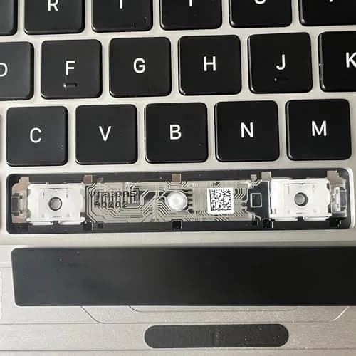 Bfenown Black Replacement Keycaps for MacBook Air M2 M3 M4 13" 15" & Pro 14" 16" M2 M3 M4 (2022-2024) - Full Set thumbnail 10