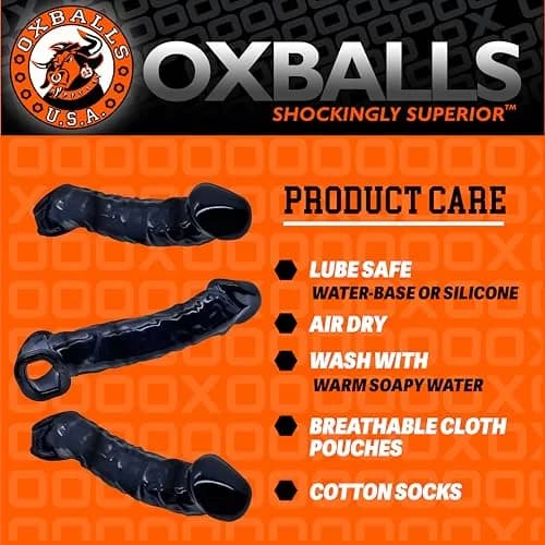 hünkyjunk Muscle Bandit Slimmest Fit Cocksheath 22 cm (8.5 in) | Enhances Size and Pleasure thumbnail 6