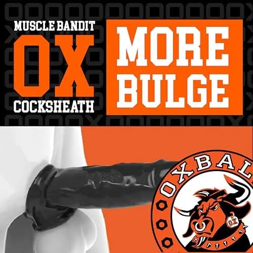 hünkyjunk Muscle Bandit Slimmest Fit Cocksheath 22 cm (8.5 in) | Enhances Size and Pleasure thumbnail 2