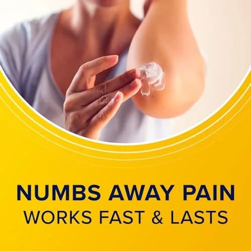 Aspercreme Lidocaine Pain Relief Cream, Eucalyptus, 3 oz. | Fast-Acting, Non-Greasy, Travel-Friendly thumbnail 6