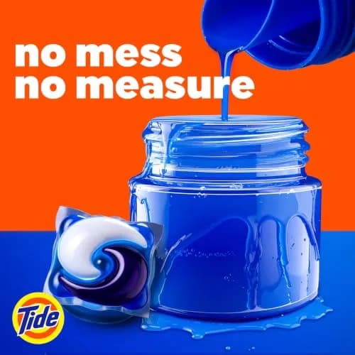 Tide PODS Laundry Detergent Pacs 76 Count | 3-in-1 Stain Remover, Odor Fighter, Color Protector, HE Compatible, Original Scent thumbnail 4