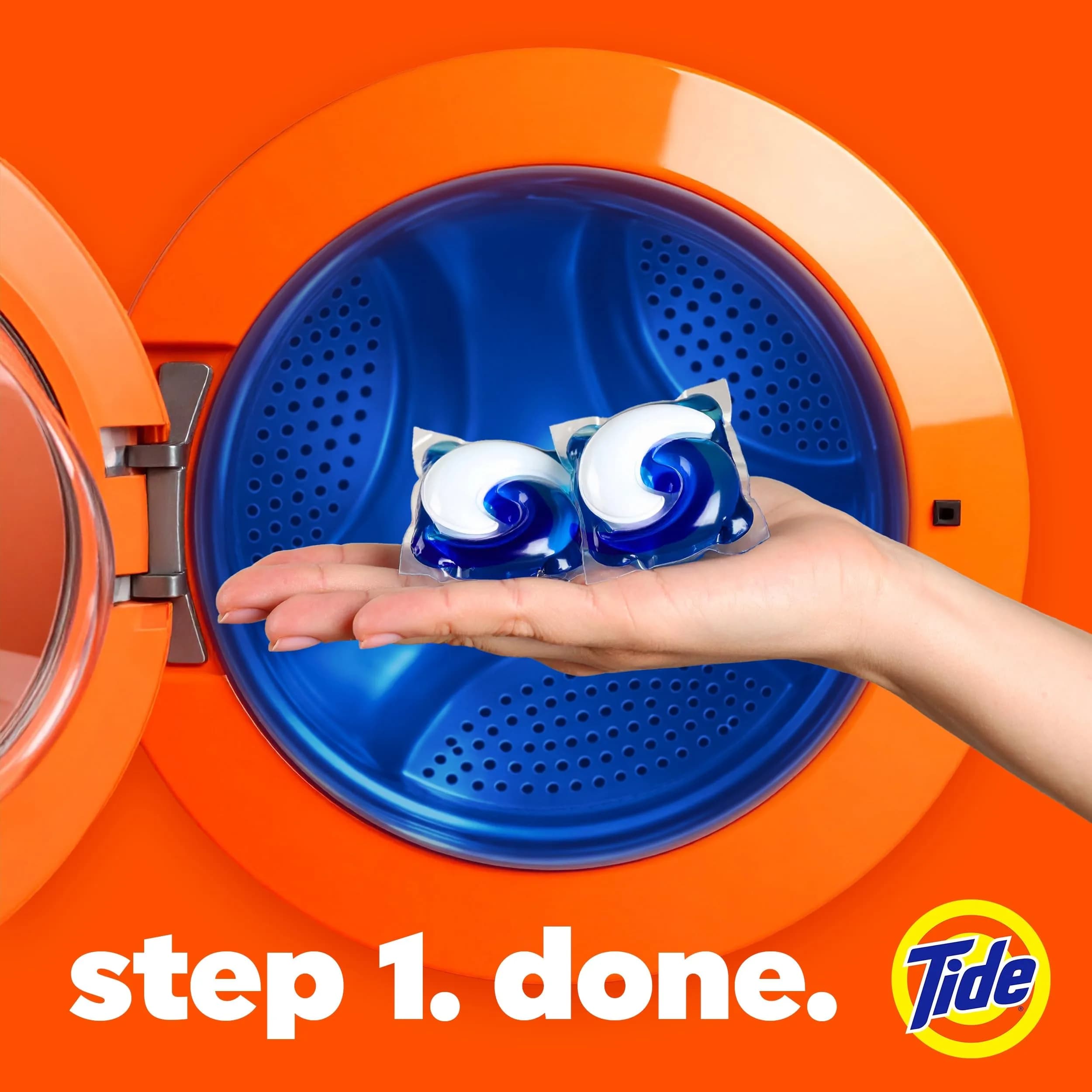 Tide PODS Laundry Detergent Pacs 76 Count | 3-in-1 Stain Remover, Odor Fighter, Color Protector, HE Compatible, Original Scent - view 5