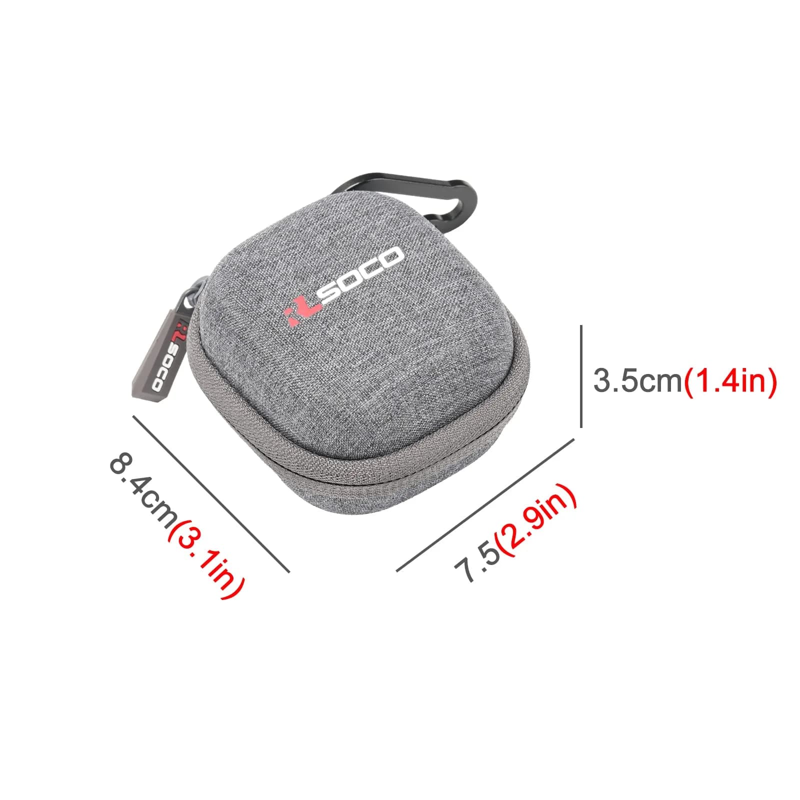 RLSOCO Carrying Case for Bose QuietComfort Ultra Earbuds II & QC Ultra - Grey | Protects Earbuds & Charging Case - view 3