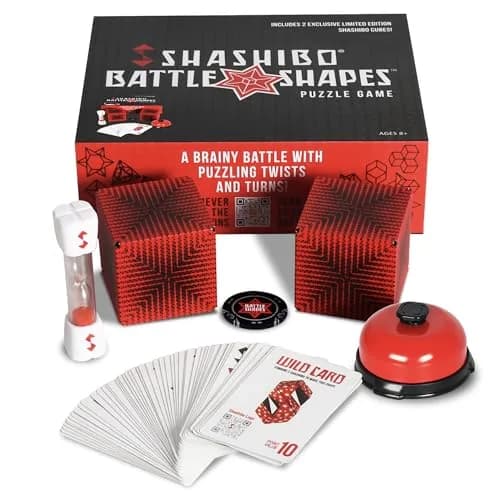 Shashibo Shape Shifting Box Sensory Fidget Toy for Adults & Kids, 100+ Shapes | ASTM-Tested Educational Toy - main product image