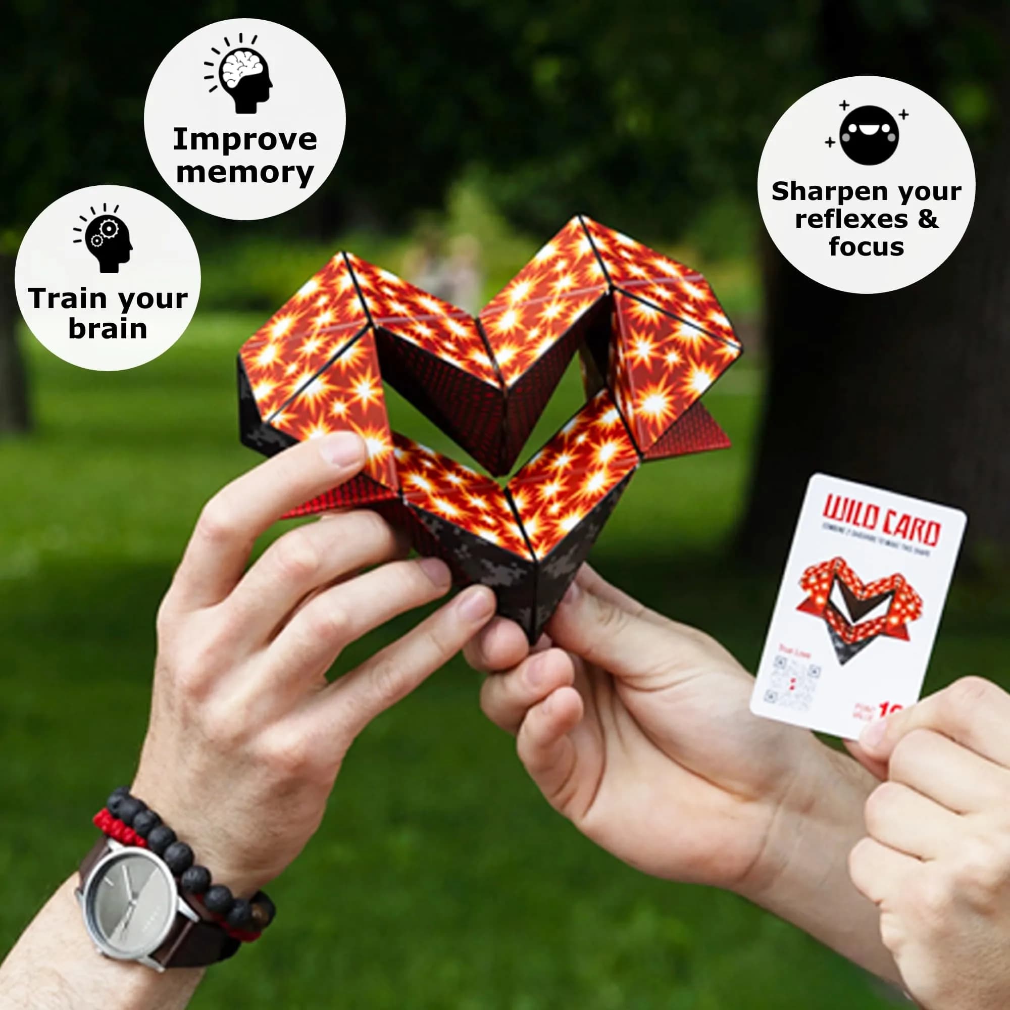 Shashibo Battle Shapes Fidget Toy: A Unique Sensory Experience for All Ages - view 5