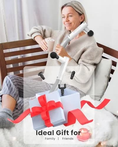 RENPHO Extend Massage Gun with Type-C Charging | Deep Tissue Percussion Massager for Neck and Back (730g) thumbnail 6