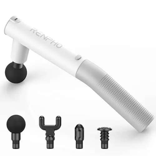 RENPHO Extend Massage Gun with Type-C Charging | Deep Tissue Percussion Massager for Neck and Back (730g) thumbnail 1