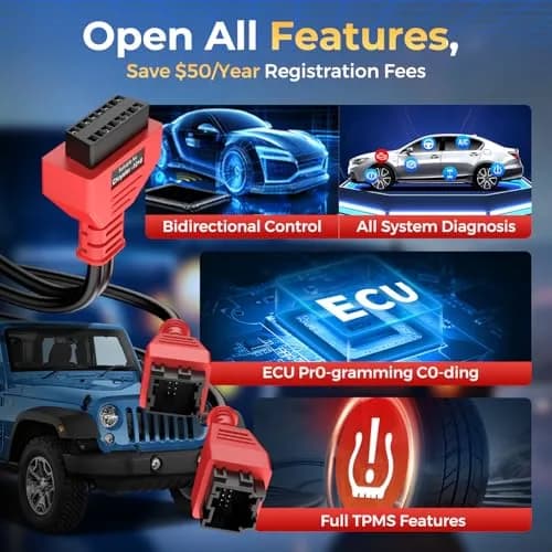 Autel OBD2 12+8 Adapter for Chrysler | Secure Gateway Bypass Cable, 40cm thumbnail 5