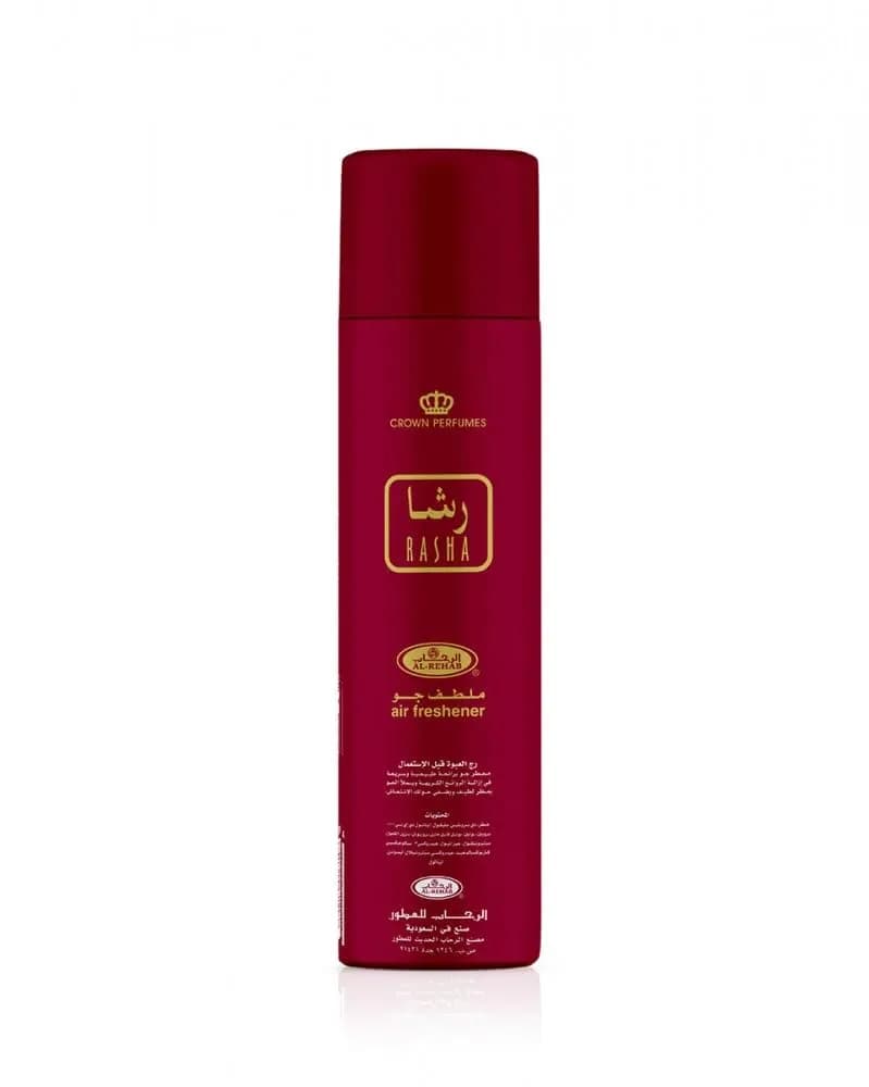 Al-Rehab Rasha Air Freshener 300ml | Floral & Fruity Aromas for Home & Office