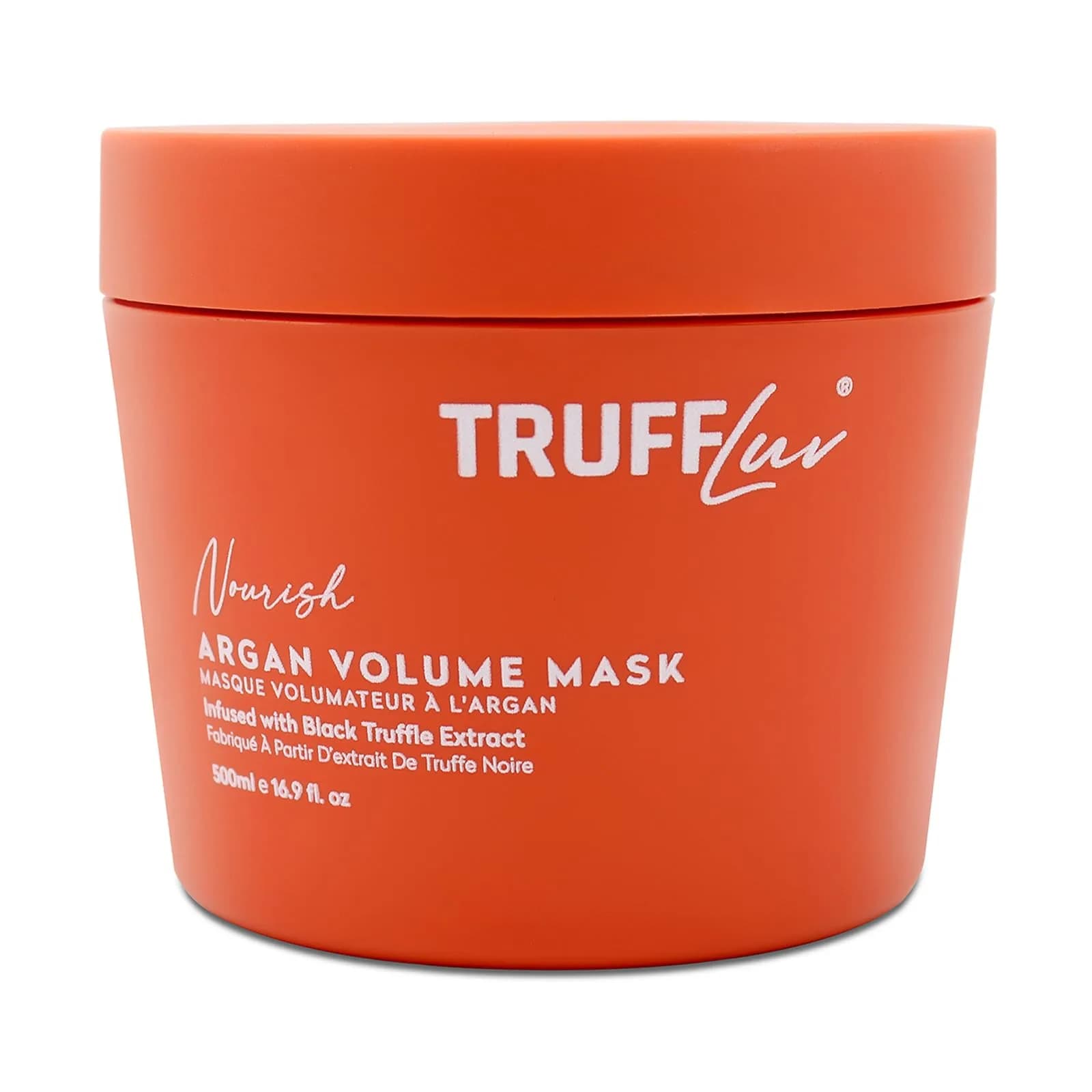 TruffLuv Argan Leave-In Mask 8.45 oz | Black Truffle & Argan Oil for Dry Hair