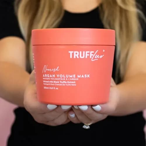 TruffLuv Argan Leave-In Mask 8.45 oz | Black Truffle & Argan Oil for Dry Hair thumbnail 4