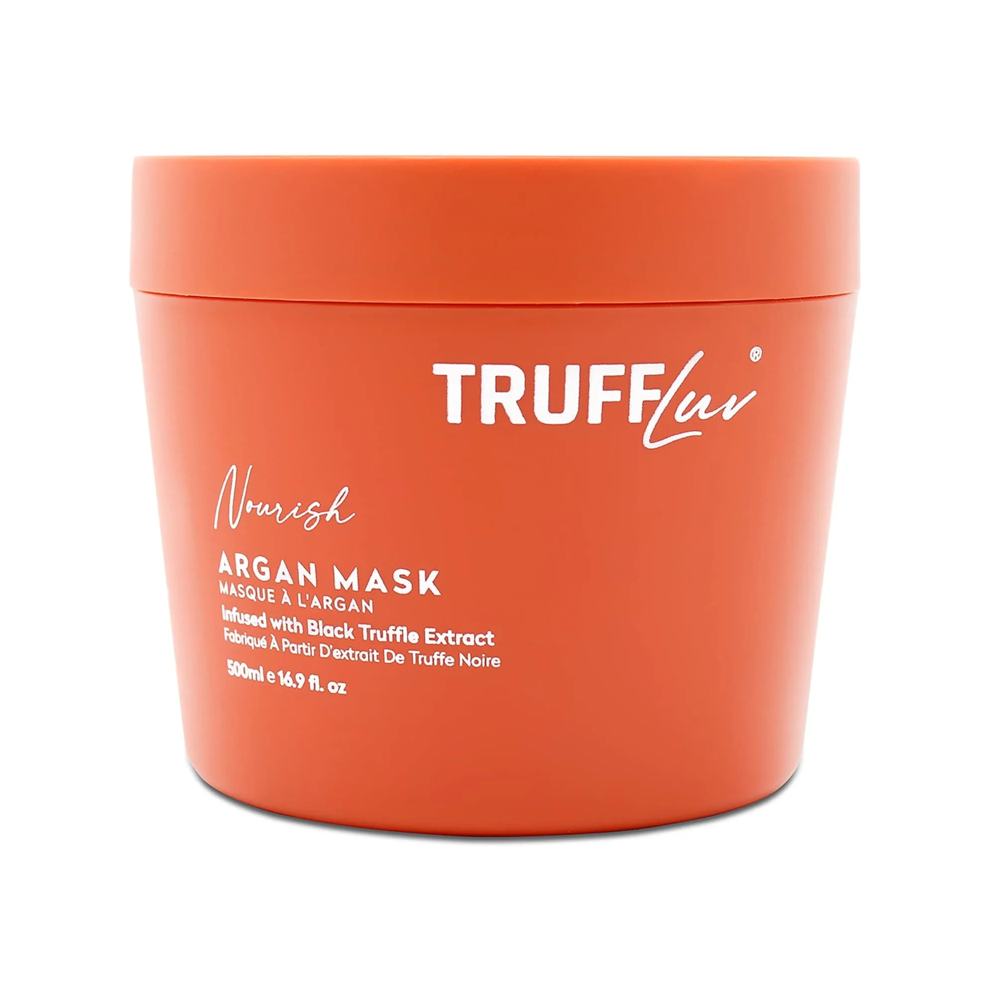 TruffLuv Argan Mask - Hair Mask for Black Truffle Extract & Argan Oil - Deep Hydration - 16.9 oz | Nourishes & Moisturizes — Off White