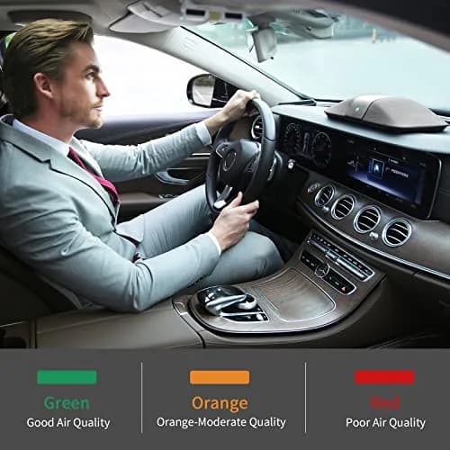 LUFTRUM Portable Car Air Purifier with H13 True HEPA Filter | 0.1 Micron Particle Capture thumbnail 4