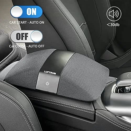 LUFTRUM Portable Car Air Purifier with H13 True HEPA Filter | 0.1 Micron Particle Capture thumbnail 5