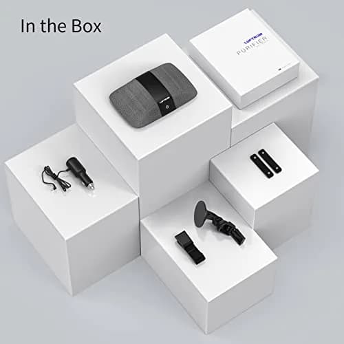 LUFTRUM Portable Car Air Purifier with H13 True HEPA Filter | 0.1 Micron Particle Capture thumbnail 8
