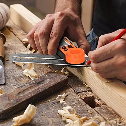 Rainyb Digital Angle Finder & T Bevel Gauge 0-360° | LCD Display & Locking Knob for Woodworking, Construction, DIY thumbnail 5