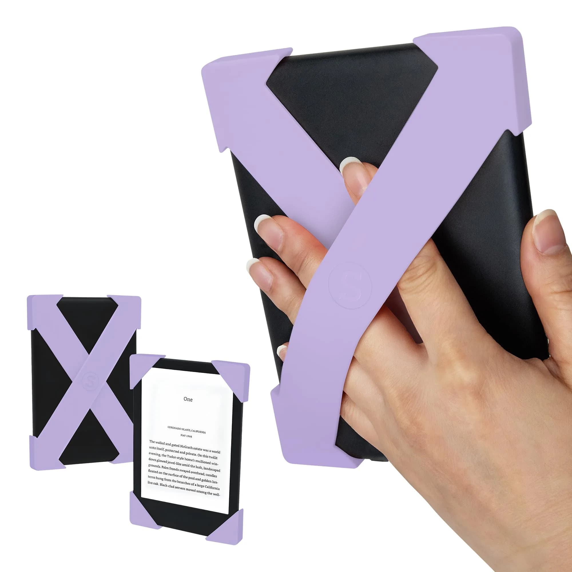 Strapsicle Hand Straps for 6" Kindle Basic 2022-2026 & Kobo Nia | Slim, Ergonomic Grip & Corner Protection