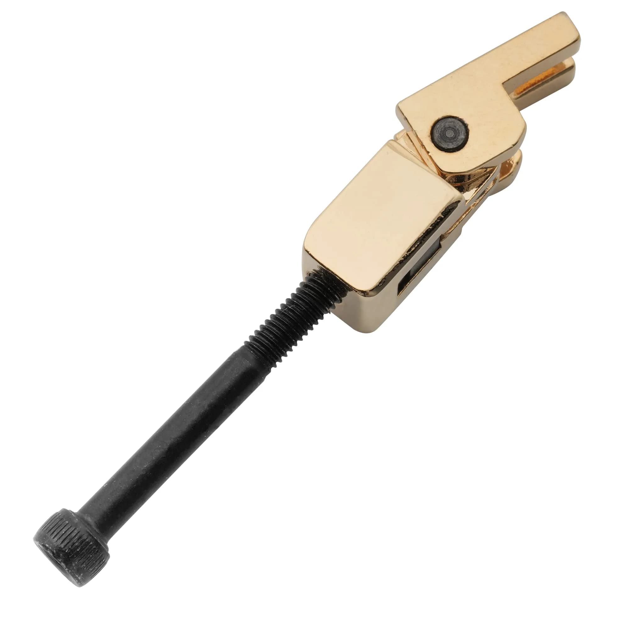 Musiclily Pro Individual Locking Tremolo Bridge Saddle for Floyd Rose 1st/6th String, Gold (10.8mm) - view 4