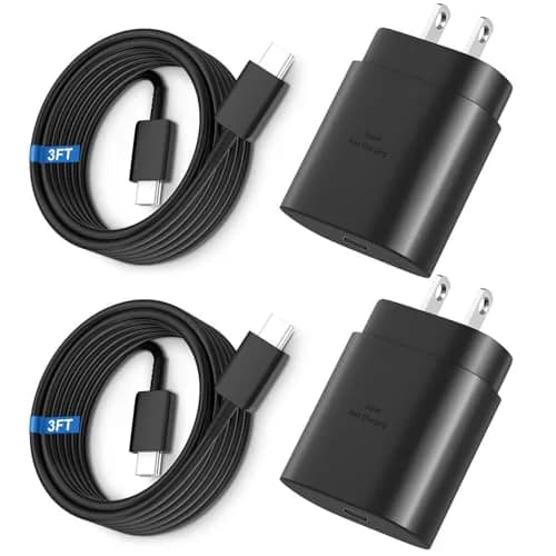 Vilive Super Fast Charger Type C 25W | Compact, Universal Compatibility, 2-Pack thumbnail 1
