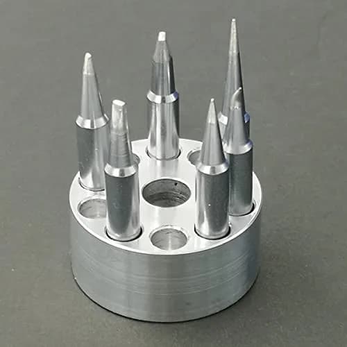 ShineNow T18 Soldering Tips 10pcs Set for Hakko FX-888D FX-888 FX-600 FX-8801 | Copper Tips with Holder thumbnail 4