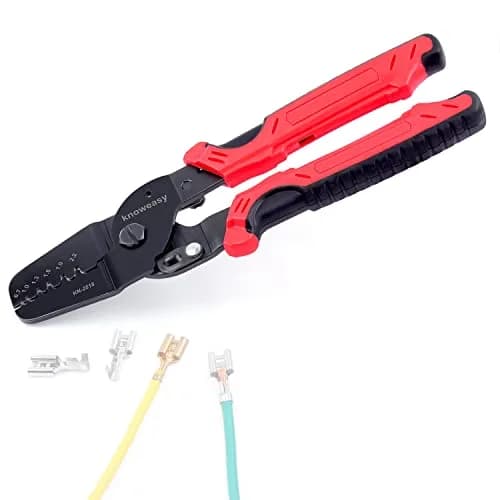 Knoweasy KN-2818 Micro Open Barrel Crimper, 28-20 AWG | Precise, Durable, Portable - main product image
