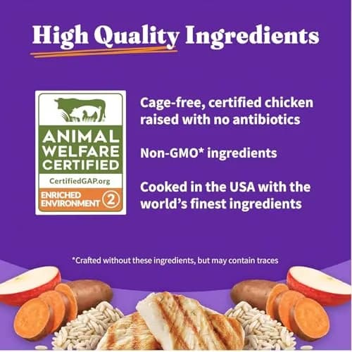 Halo Holistic Small Breed Dog Food, Cage-Free Chicken & Brown Rice, 3.5 lb | Supports Digestive & Skin Health thumbnail 7