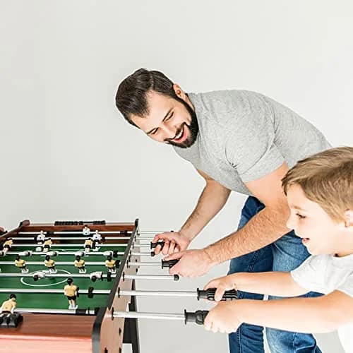 TOSAMZOO Black 8pcs Plastic Foosball Handles | Standard Foosball Table Replacement Grips thumbnail 6