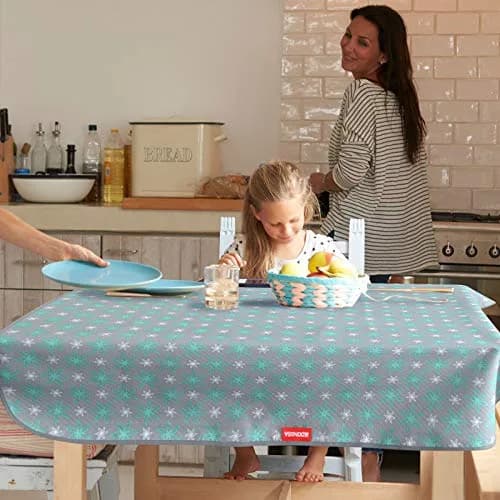Moonsea Extra Large Splat Mat 54"x72" (137cm x 183cm) | Waterproof Non-Slip Floor Mat for High Chairs & Art Projects thumbnail 6