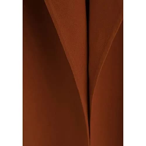 CHICWISH Women's Classy Caramel Open Front Knit Coat XL | Oversized Acrylic Layer thumbnail 6