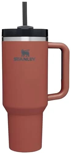 STANLEY Quencher H2.0 40 oz Tumbler with Handle & Straw - Red Rust - main product image