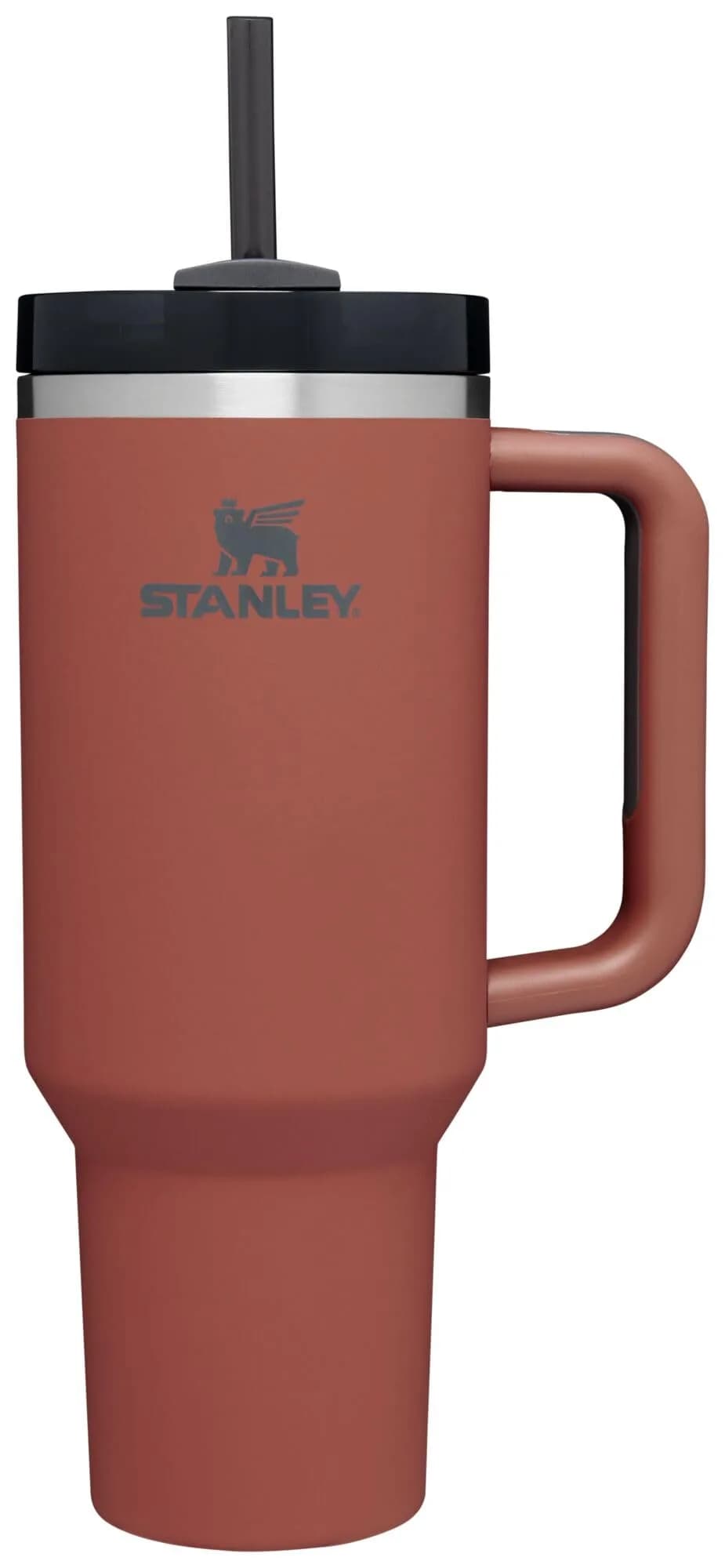 STANLEY Quencher H2.0 40 oz Tumbler with Handle & Straw - Red Rust thumbnail 1