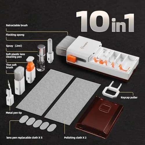 Tassmpitor All-in-1 Keyboard Cleaner Laptop Cleaning Kit | Deep Device & Screen Cleaning thumbnail 7