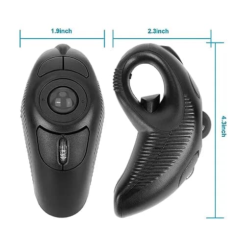 welspo Wireless Trackball Laser Mouse with AAA Battery | Ergonomic Design for Left & Right Hand thumbnail 6