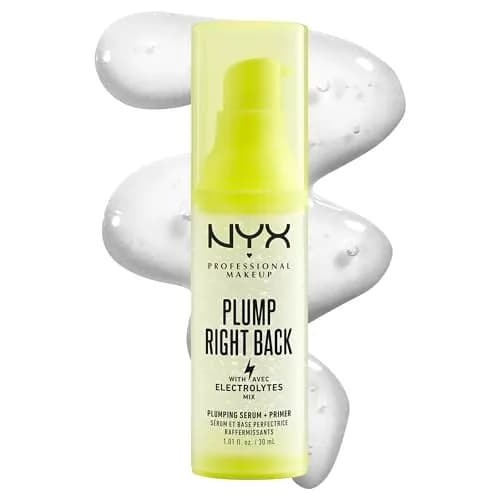 NYX PROFESSIONAL MAKEUP Plump Right Back Serum & Primer 9.6ml | Hydrating, Vegan, Cruelty-Free thumbnail 1