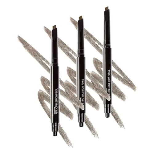 Wet n Wild Eyebrow Definer Pencil Ash Brown | Fine Tip, Dual Brush, Shapes & Fills thumbnail 1