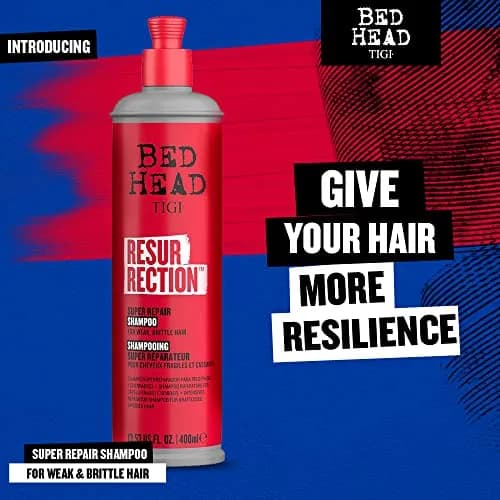 TIGI Bed Head Resurrection Repair Shampoo for Damaged Hair 1.7 L (27.06 fl oz) | Professional Repair Formula thumbnail 4