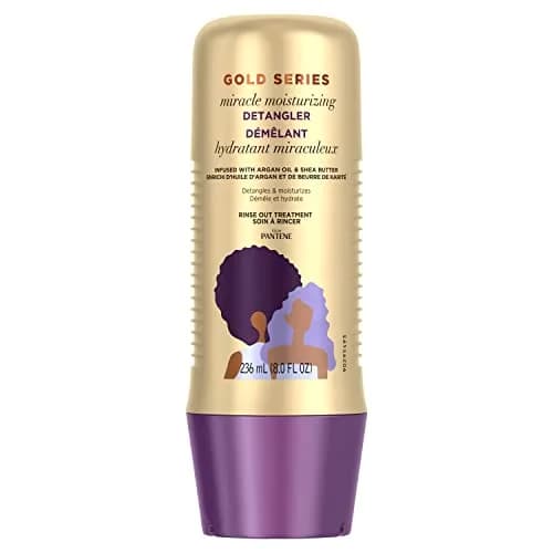 Pantene Gold Series Detangler Treatment for Curly and Coily Hair 379ml (12.8 Fl Oz) | Developed by Black Scientists thumbnail 1