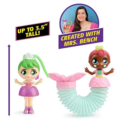 Fashion Fidgets Mermaids Fantasy Series – Fidget Doll for Girls Created by Mrs. Bench | Mermaid Fidget Doll with Pop Tube Tails, 15+ Ways to Fidget, Ages 5+ thumbnail 4