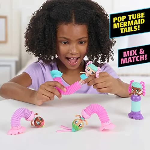 Fashion Fidgets Mermaids Fantasy Series – Fidget Doll for Girls Created by Mrs. Bench | Mermaid Fidget Doll with Pop Tube Tails, 15+ Ways to Fidget, Ages 5+ thumbnail 3