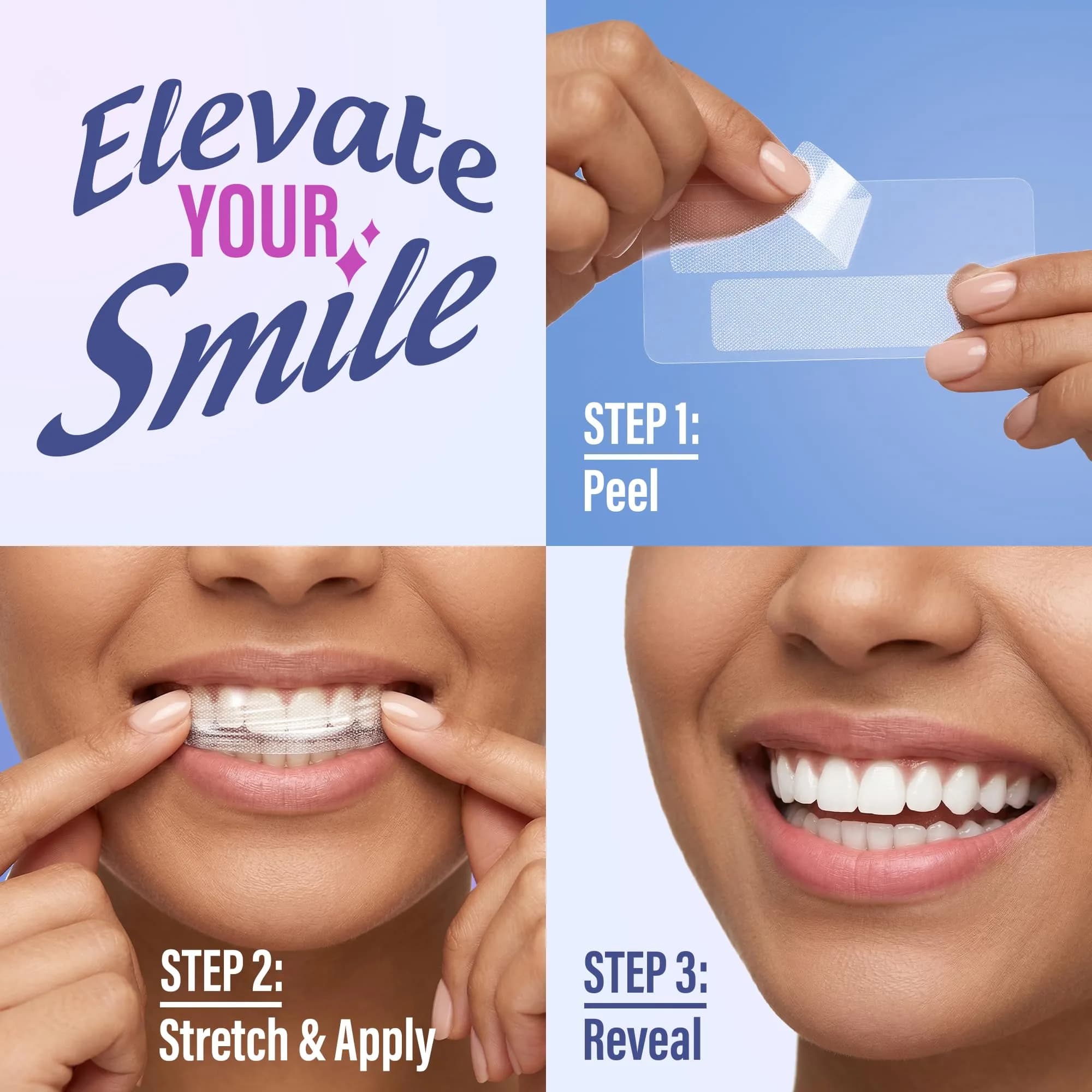 GuruNanda Teeth Whitening Strips Kit 14 Count (Pack of 1) | Vegan & Cruelty-Free Formula for Brighter Smiles - view 9