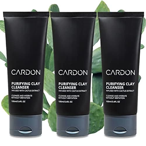 Cardon Deep Pore Cleaning Clay Face Wash 10.2 fl oz (3.4 Fl Oz Each) | Korean Premium Skincare for Oily, Acne-Prone Skin thumbnail 1