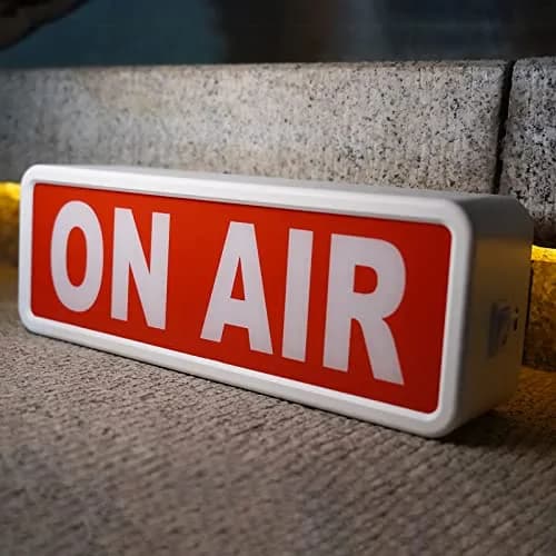 DMKYDM ON AIR Light Sign Recording Sign Studio Warning | Indoor LED Sign for Streamers & Decor thumbnail 6