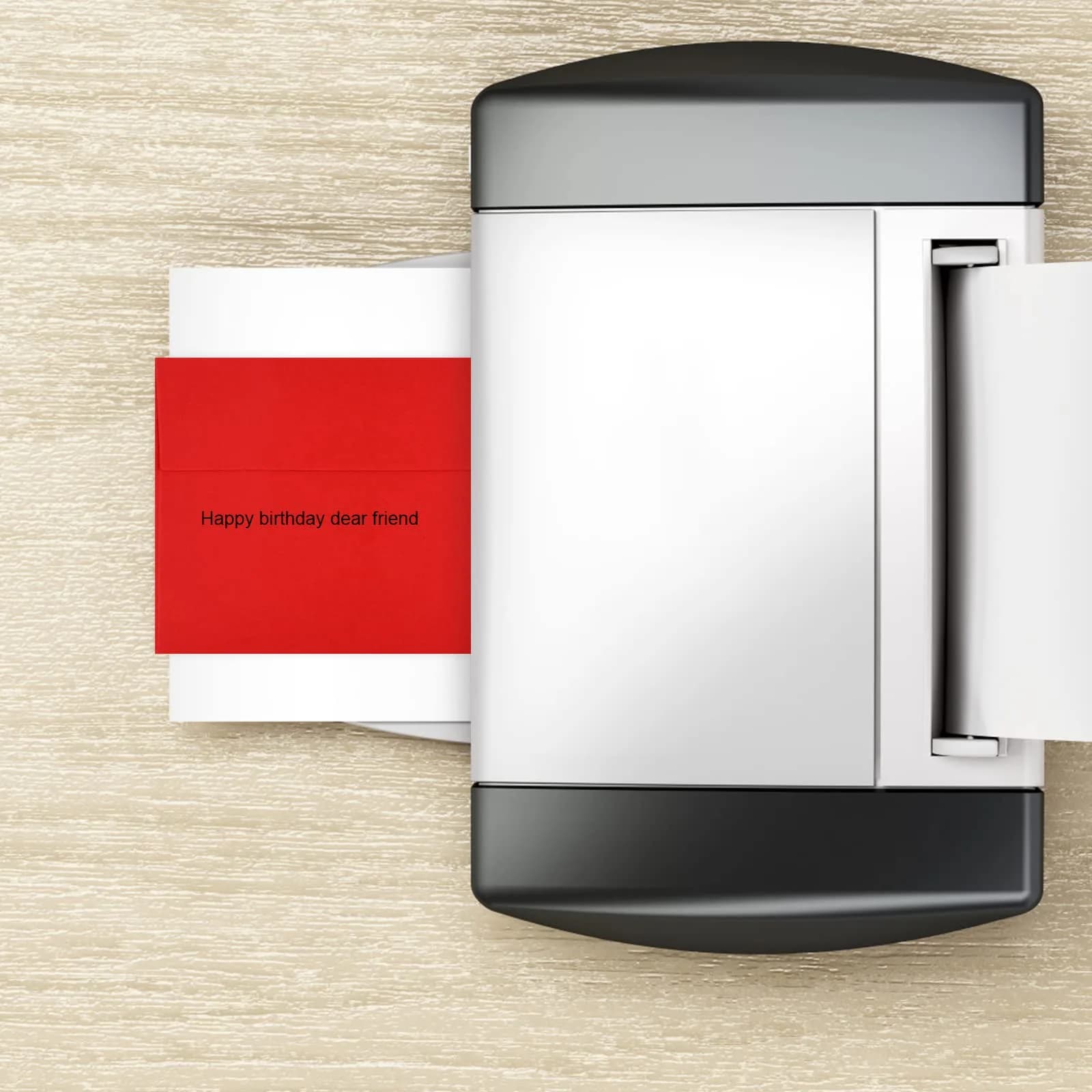Joyberg Red A4 Envelopes (4.25x6.25in, 70-Pack) | Self-Seal for Parties & Photos - view 7