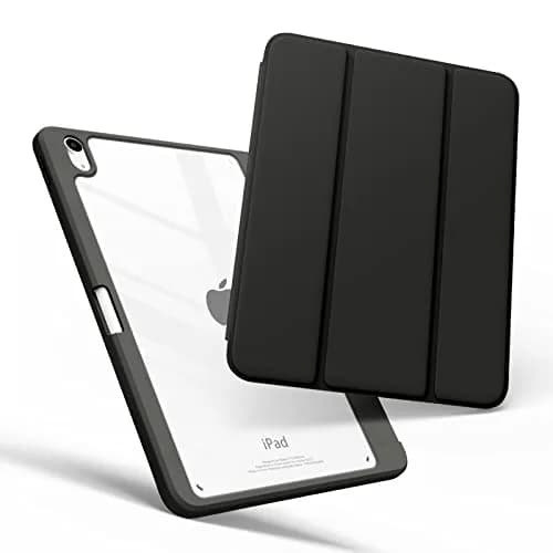 MYGROO iPad Air 11 inch Case 2024/2025/2026 | Slim, Auto Wake/Sleep, Pencil Holder, Black thumbnail 1
