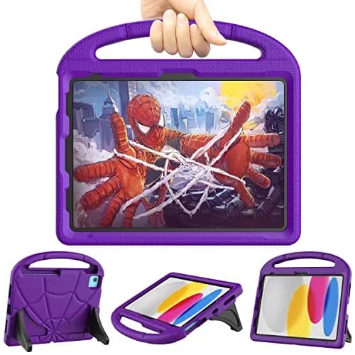 Lainergie Purple iPad (A16) 11th/10th Gen Kids Case 11 Inch | Shockproof & Lightweight thumbnail 1
