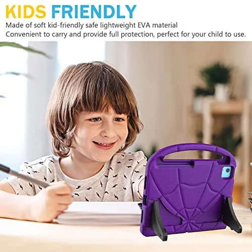 Lainergie Purple iPad (A16) 11th/10th Gen Kids Case 11 Inch | Shockproof & Lightweight thumbnail 6